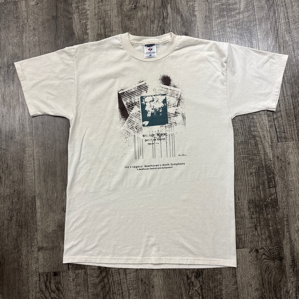 Vintage Beethoven’s Ninth Symphony T Shirt Classical Music Composer
